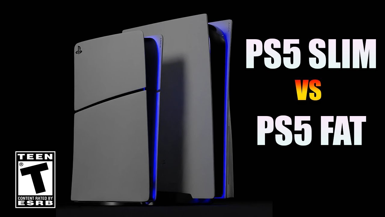 COMPARACIÓN 3D😱 PS5 SLIM Vs PS5 FAT - YouTube