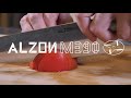 ALZON M390 Chef's Knife, ALZON exclusive forge-welding tech.