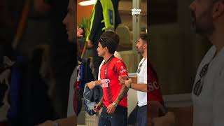 #MilanVerona: supporter rossoneri a San Siro per sostenere la squadra