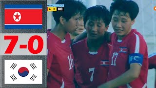 North Korea vs South Korea Highlights | AFC U17 Women's Asian Cup 2024 | 5.6.202
