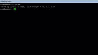 Linux - uptime Command - w3resource