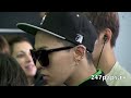 big bang getting checked at jfk airport in new york city fancam 2 121112