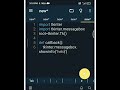 ## getting a messagebox # using tkinter module## in python ##
