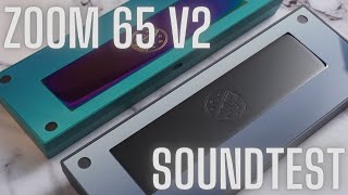 Zoom65 EE v2 Soundtest: Should this be your new 65%? Ft. Irene Switches and Akko V3 Cream Blue/ ASMR