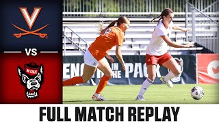 Virginia vs. NC State Full Match Replay | 2023 ACC Women's Soccer