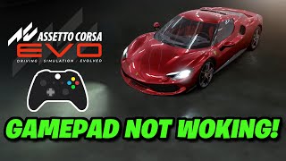 Assetto Corsa EVO Controller/Gamepad/Wheel Not Working On PC FIX🎮✅