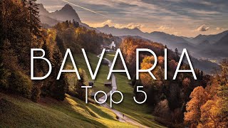 TOP 5 BAVARIA | Germany Travel Video