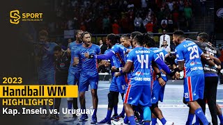 Überraschungssieg! Kapverdische Inseln gewinnen gegen Uruguay | SDTV Handball