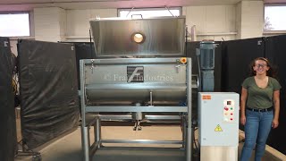 Morcos Mixer Powder Ribbon S. S. RM600 Demonstration