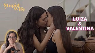 STUPID WIFE  1x06 | Primeiro Beijo de Luiza & Valentina | Reagindo a Websérie LGBTQIA+  [CC]
