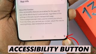 How To Show / Hide Accessibility Button On OnePlus 13