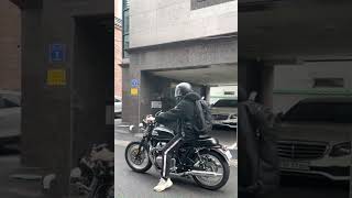 로얄엔필드 인터셉터650 주행영상 aew201 소세지 머플러 배기음 / royal enfield interceptor650