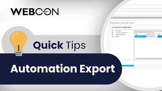 Automation Export |💡Quick Tips