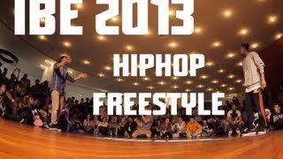 IBE 2013 | Hip-Hop Freestyle Final