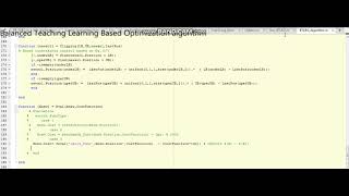 How to use Balanced Teaching Learning Based Optimization BTLBO algorithm