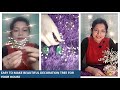 DIY Pearl Christmas Tree |Easy Pearl Christmas tree making at home | Home   decoration ideas