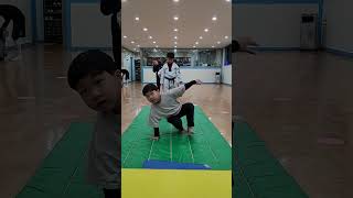 비호태권도 체조 옆돌기 #레크레이션 #taekwondo #태권도 #격파 #장애물달리기 #힐링