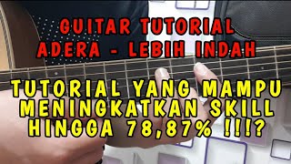 (GUITAR TUTORIAL) ADERA - LEBIH INDAH || Intro Only - Qozzie Guitar