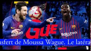 Moussa Wague passe d'Eupen au FC Barcelone
