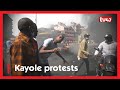 Kayole residents protest over death of a man suspected to have been killed by police officers.