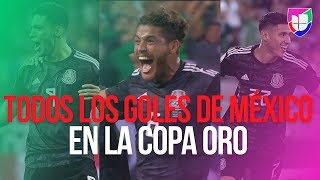 Todos los goles de México en la CONCACAF Copa Oro 2019