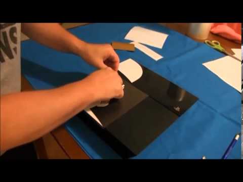 Applying Your Custom Battlefront Stormtrooper decal to the PS4 Applying Your Custom Battlefront Stormtrooper decal to the PS4