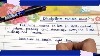 Can DISCIPLINE Really Make You PERFECT? | Exam preparation | Essay writing | VR Education