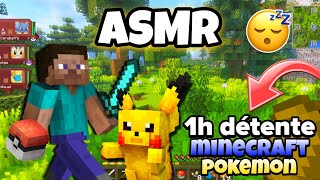 ASMR Français ~ Chuchotement puissant et détente sur Minecraft Pokémon pendant 1h 😴✨️