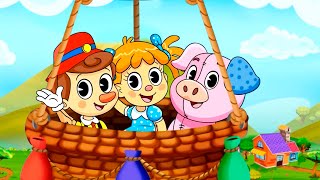 Pinocho Vuela en Globo, Canciones Infantiles - Toy Cantando