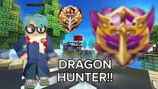 I reached DRAGON HUNTER rank in BEDWARS!!