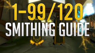 Runescape 3 | 1-99/120 Smithing guide 2020