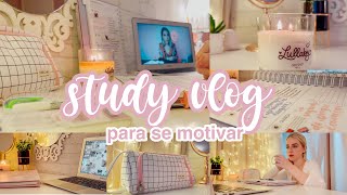 STUDYVLOG | tarde de estudos, dicas…. VEM SE MOTIVAR! ♡︎