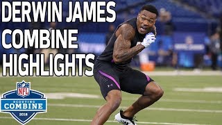 Derwin James Puts Up Solid Numbers During Workout! | NFL Combine Highlights