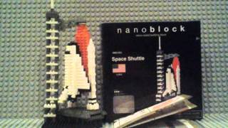 Nanoblock space shuttle set review