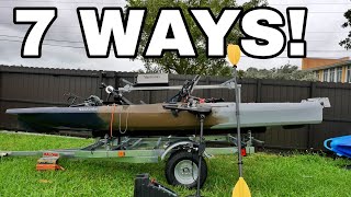 IMPOSSIBLE! Most Useful Fishing Kayak Ever? Cheap China Vanhunks Elite Pro Angler 13