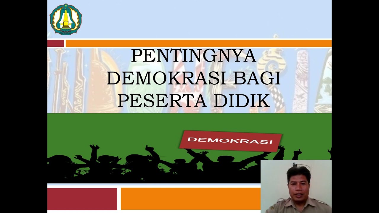 Pentingnya Demokrasi Bagi Peserta Didik - YouTube