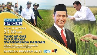 🔴 LIVE | Tancap Gas Wujudkan Swasembada Pangan - Investor Daily Special | Beritasatu