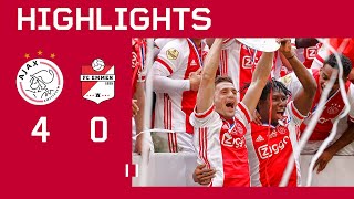 Champions! 🏆😍 | Ajax - FC Emmen | Highlights Eredivisie