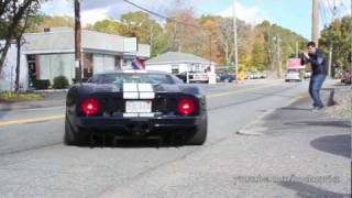 700HP Ford GT Full-Throttle Acceleration w/ wheelspin