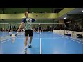 badminton finnish national championships bs u17 aapo puhakka vs sam lindberg badminton match