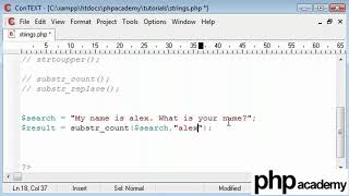 035 String Functions Part 2 | php programming course