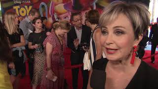 Toy Story 4 Los Angeles World Premiere - Itw Annie Potts (official video)