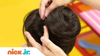 How to Make a Soccer Hairdo Tutorial ⚽ | Sunny Day’s Style Files | Nick Jr.