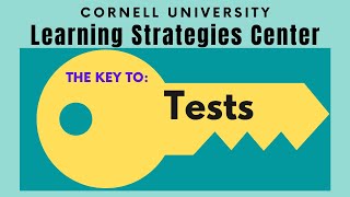 Study skills - The Key to Tests