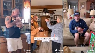Surprising parents with their dream dog