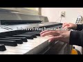 สุดท้ายฉันก็เจ็บ eventually i m hurt lingling kwong the secret of us ost full piano cover