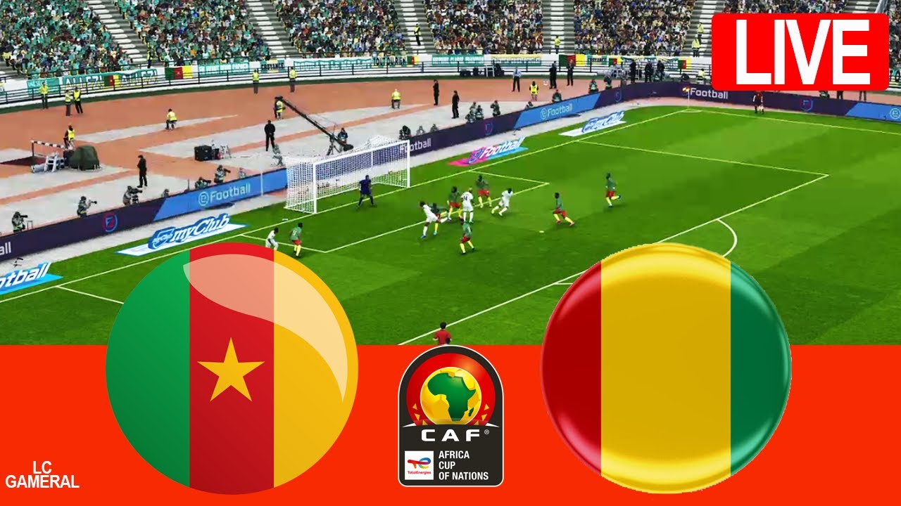 🟢CAMEROON VS GUINEA⚪LIVE⚽ CAF AFRICAN CUP OF NATIONS 2024 | FULL MATCH ...