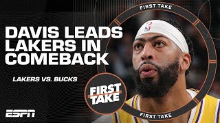 Anthony Davis is playing his BEST BASKETBALL 🗣️ - Windy credits Lakers' success to AD 💪 | First Take