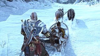 God of War Ragnarok - Kratos reveals his favourite Weapon to Atreus