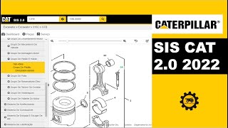 SIS CAT 2.0 Sistema Códigos Caterpillar,  pesquisa, peças sis, sis 2.0, caterpillar 2.0, sis